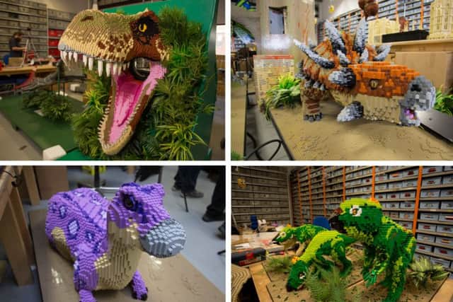 Marwell Zoo Brickosaurs. Pictures: Habibur Rahman