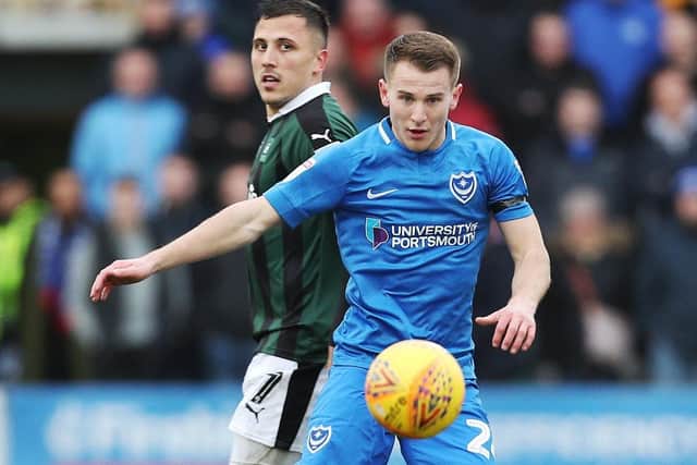 Bryn Morris in action at Plymouth. Picture: Joe Pepler