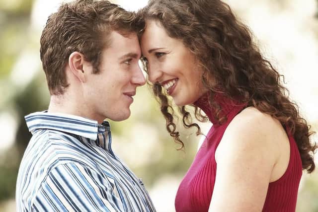 Can you feel the romance in the air? Picture: PA