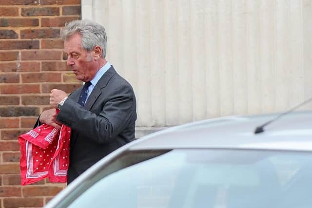 Tyrwhitt-Drake, of East Meon, at Portsmouth Magistrates Court during the case 
Picture: 180722-5626