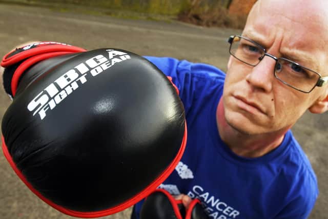 Nigel Golding, 35 from Lovedean, will enter the Ultra MMA octagon in March in a fight for charity. Picture: Malcolm Wells