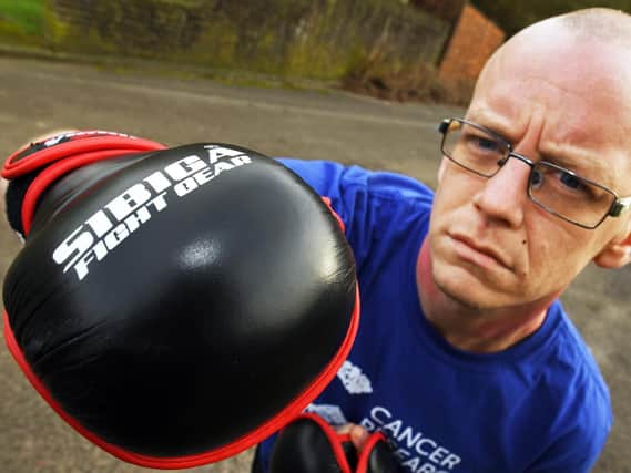 Nigel Golding, 35 from Lovedean, will enter the Ultra MMA octagon in March in a fight for charity. Picture: Malcolm Wells