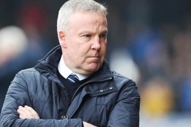 Pompey boss Kenny Jackett. Picture: Joe Pepler