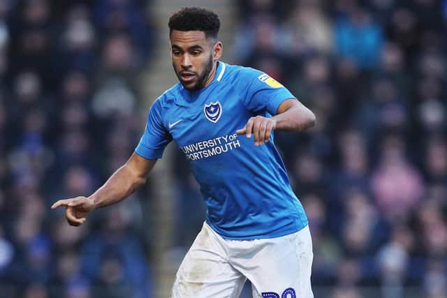 Pompey defender Nathan Thompson