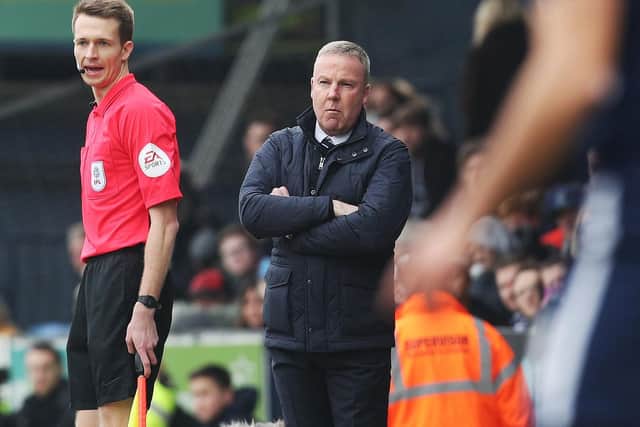 Pompey manager Kenny Jackett