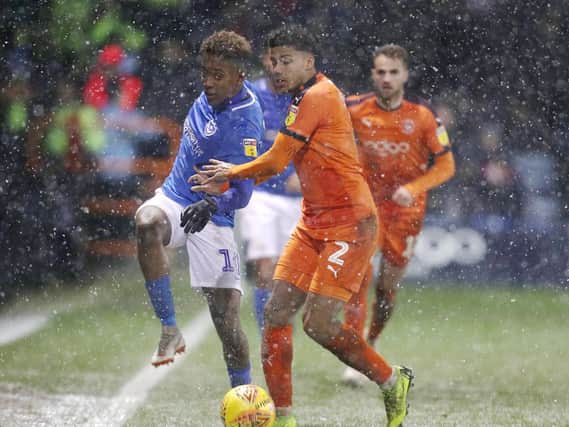 Luton have extended their gap over third-placed Pompey in the League One promotion race. Picture: Joe Pepler