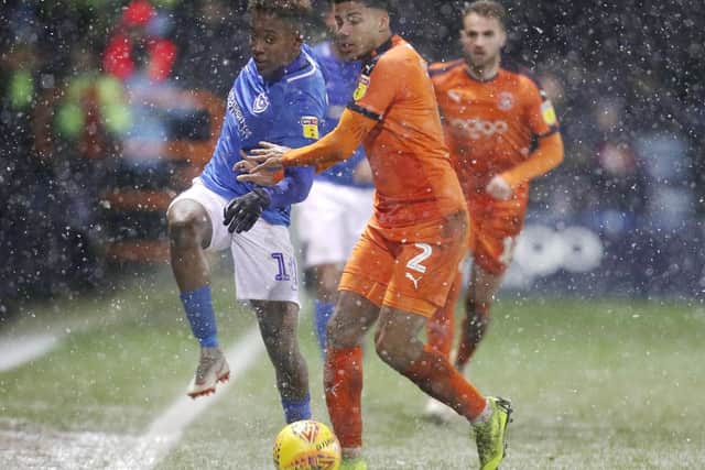 Luton have extended their gap over third-placed Pompey in the League One promotion race. Picture: Joe Pepler