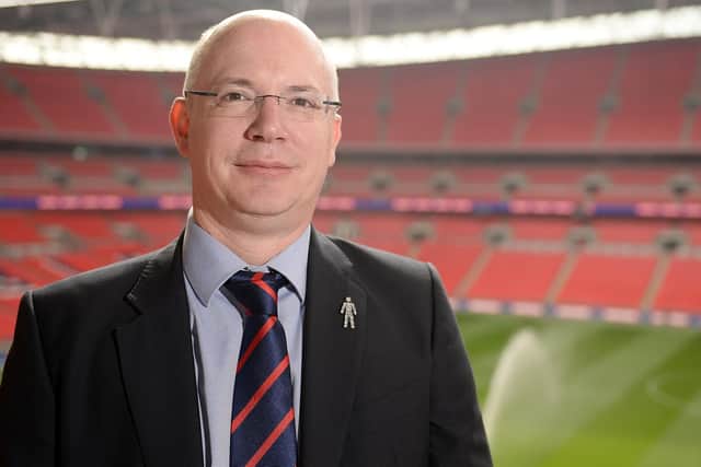 Chief executive of the Football League Shaun Harvey