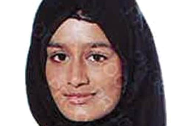 Shamima Begum ran away to join the so-called Islamic State in Syria as a 15-year-old. Picture: Metropolitan Police/PA Wire
