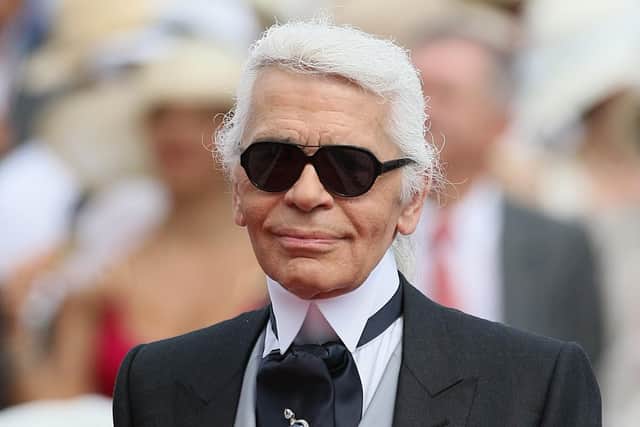 Karl Lagerfeld has died, according to French media reports. Picture: Dominic Lipinski/PA Wire