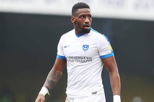 Pompey front man Omar Bogle