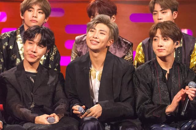 BTS have announced a concert at Wembley Stadium. Picture: PA Images on behalf of So TV