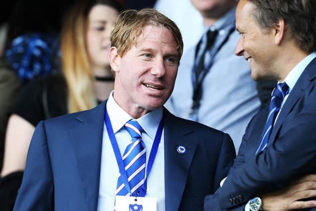 Pompey director Eric Eisner. Picture: Joe Pepler