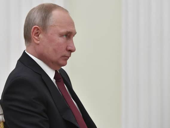 Russian President Vladimir Putin. Picture: Yuri Kadobnov/Pool Photo via AP