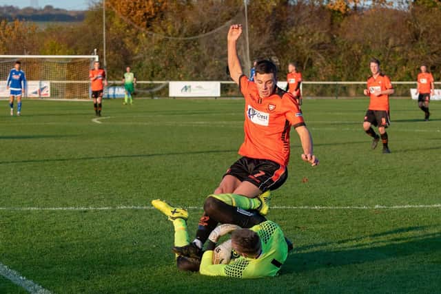 AfC Portchester are targeting a win against Fareham Town. Picture: Vernon Nash