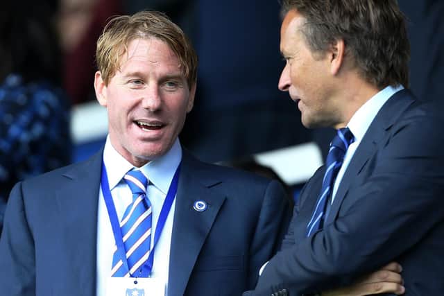 Pompey director Eric Eisner. Picture: Joe Pepler