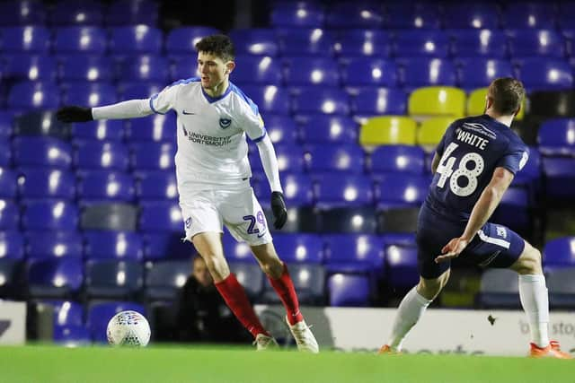 Leon Maloney in action at Southend. Picture: Joe Pepler