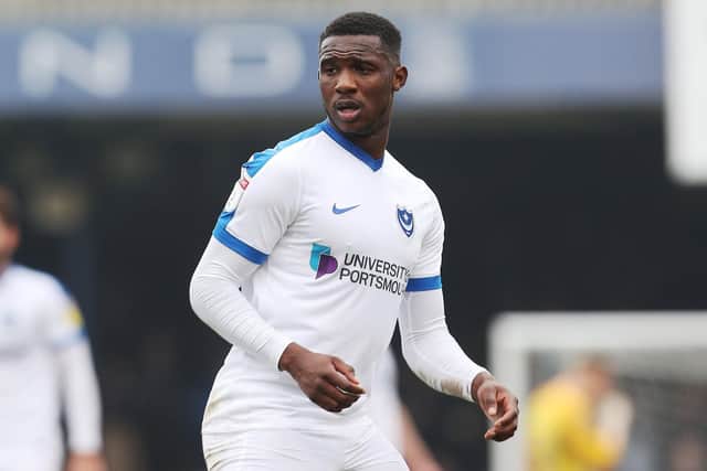 Gaffer for a Day, Hugh Deadman from Petersfield, wants Viv Solomon-Otabor handed a Pompey recall. Picture: Joe Pepler