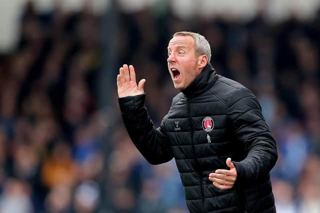 Charlton boss Lee Bowyer