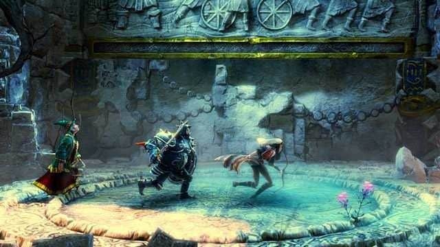 The three heroes have very unique abilities