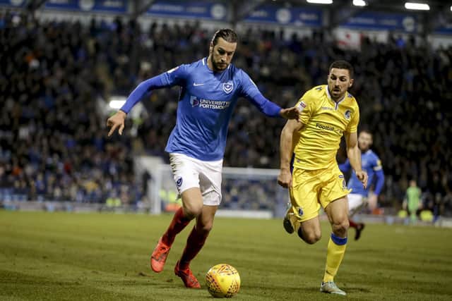 Christian Burgess has been impressive for Pompey in recent matches. Picture: Robin Jones/Digital South