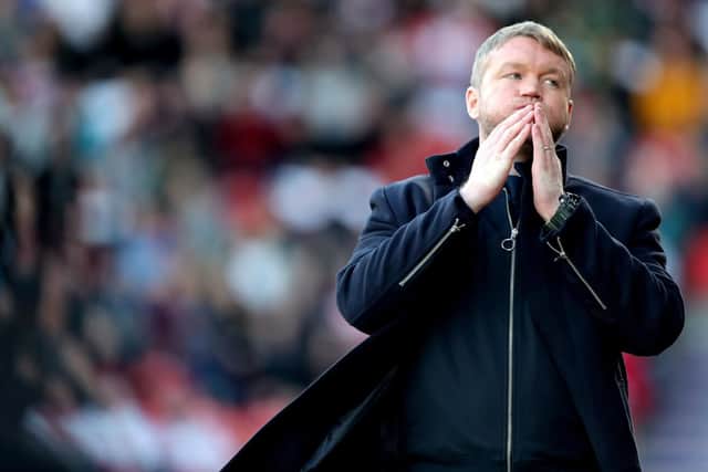 Doncaster Rovers manager Grant McCann