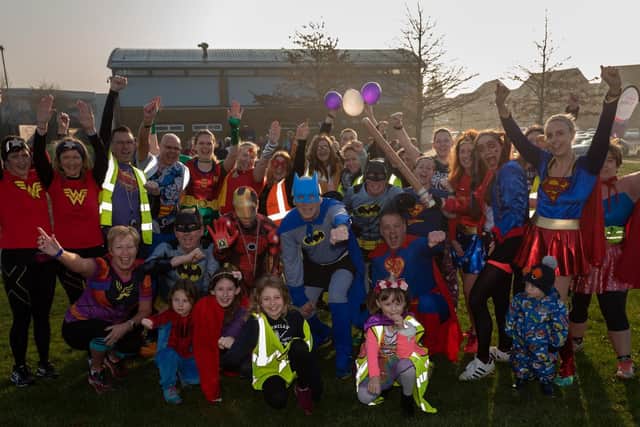 Whiteley parkrun heroes.  Picture: Vernon Nash (230219-004)