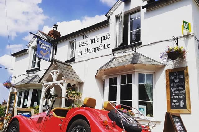 The Wonston Arms has been named the best pub in the country. Picture: CAMRA/PA Wire