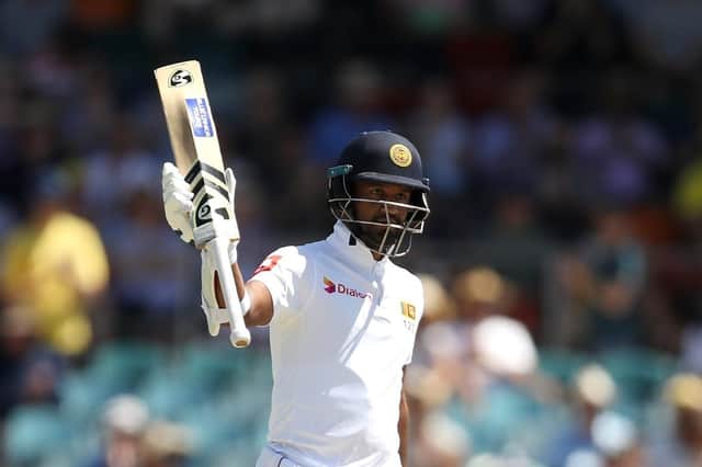 Dimuth Karunaratne. Picture: Mark Kolbe/Getty Images
