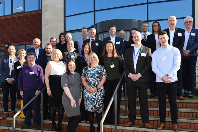 The News Business Excellence Awards winners lunch was held at Trethowans offices at Botleigh Grange Business Park
Picture by:  Malcolm Wells (190227-4620)