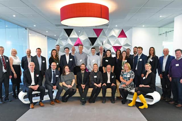 The News Business Excellence Awards winners lunch was held at Trethowans offices at Botleigh Grange Business Park
Picture by:  Malcolm Wells (190227-4600)