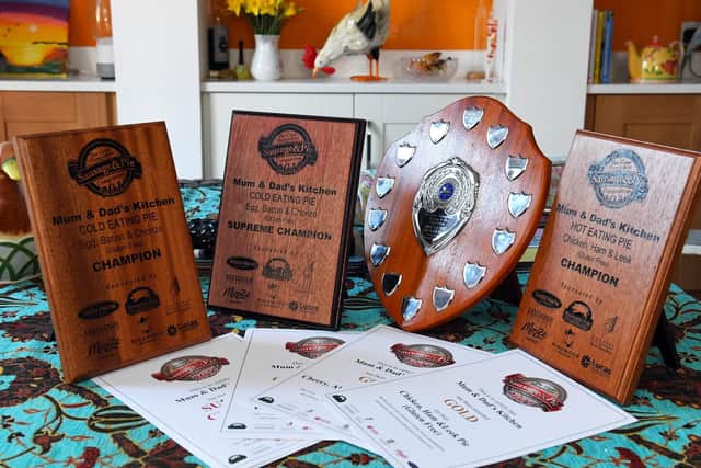 The awards 
Picture: Malcolm Wells (190227-4475)