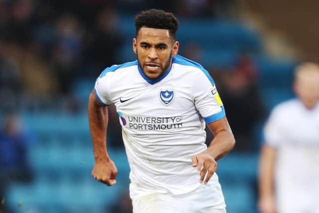 Pompey defender Nathan Thompson