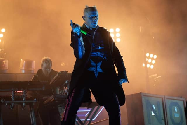 Keith Flint has died, according to reports. The Prodigy headline the Common Stage   Picture: Vernon Nash (_DFB4543)