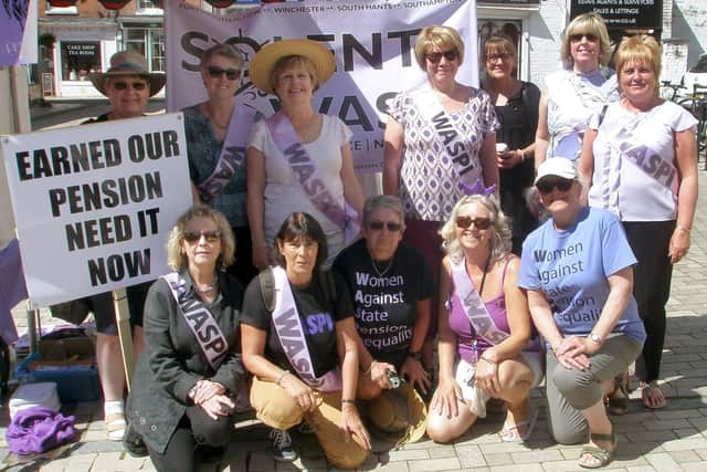 Some of the Solent Waspi group