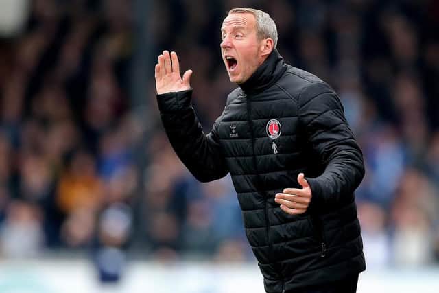 Charlton boss Lee Bowyer