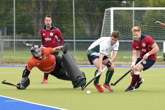 Mike Deller-Merricks was on target for Havant. Picture: Neil Marshall (180931-018)