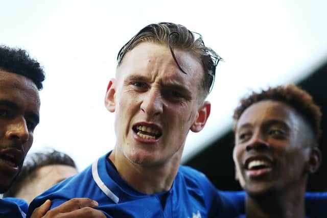 Pompey's Ronan Curtis. Picture: Joe Pepler.