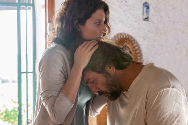 Barbara Lennie as Bea and Javier Bardem as Paco in Everybody Knows. Picture: PA.