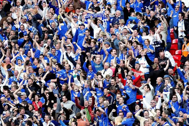 Pompey fans are going back to Wembley