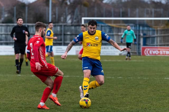 Craig McAllister has his sights set on beating his father-in-law's team Tiverton. Picture: Vernon Nash (090219-093)