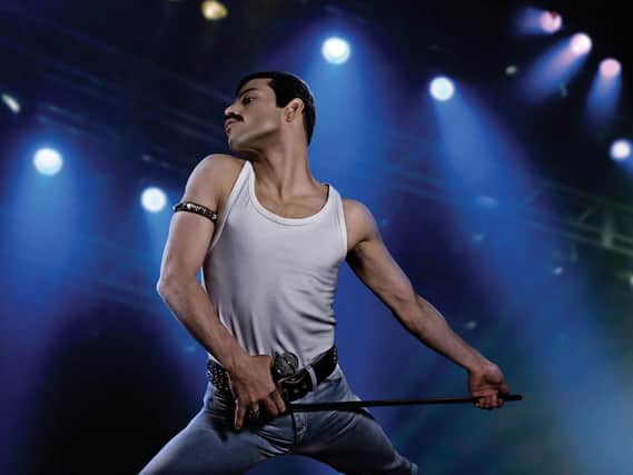 Rami Malek as Freddie Mercury in Bohemian Rhapsody PA Photo/Twentieth Century Fox Film Corporation/Alex Bailey.