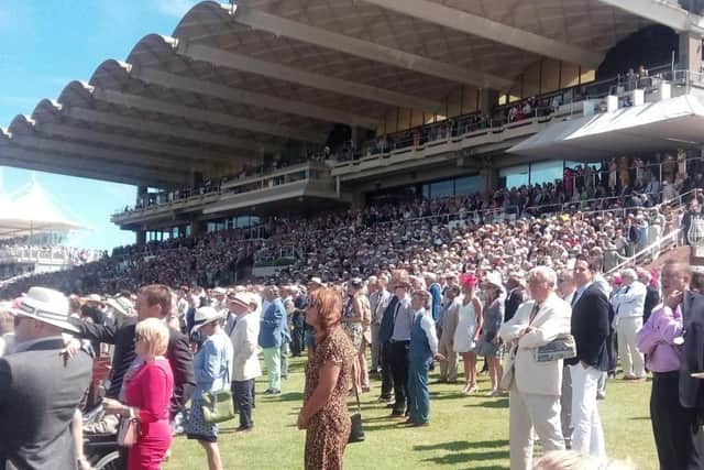 Watching the action at Glorious Goodwood