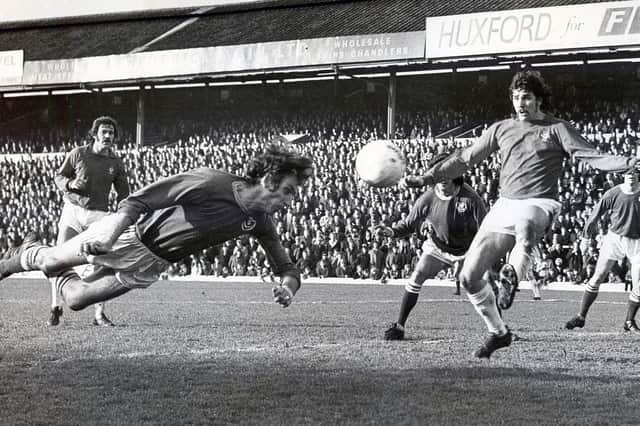 Ray Hiron was on the mark for Pompey