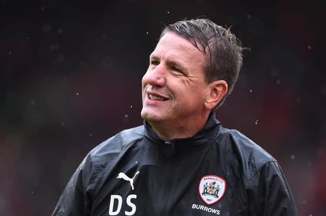 Daniel Stendel - the manager of Barnsley - is looking forward to the next matches in the exciting League One promotion race. Picture: Nathan Stirk/Getty Images