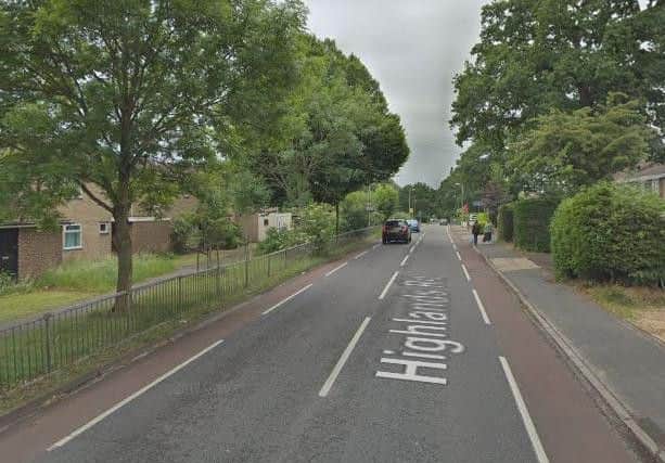 Fixed. 30mph. Highlands Road