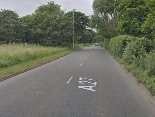 Fixed. 30mph. A27