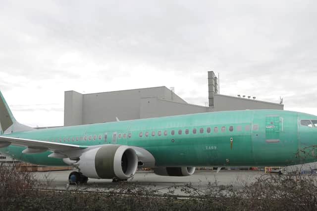 Boeing 737 MAX 8 planes have been banned from flying in the UK. Picture: AP Photo/Ted S. Warren