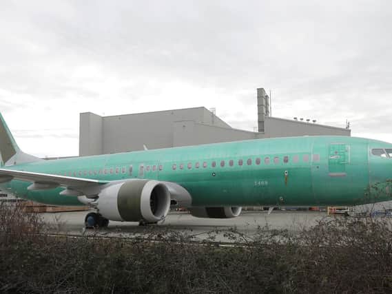 Boeing 737 MAX 8 planes have been banned from flying in the UK. Picture: AP Photo/Ted S. Warren