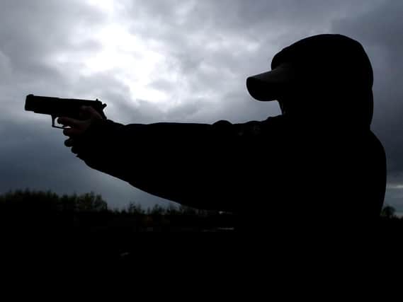 Teenager with a BB gun airgun. Picture: Ian Robinson